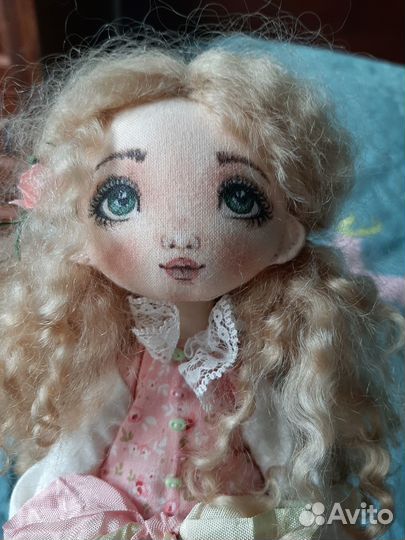 Интерьерная кукла ручной работы