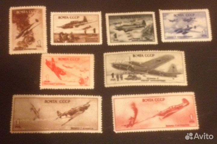 Советские самолёты, 1945, чистые