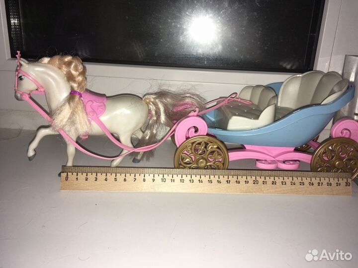 Карета с лошадью для кукол