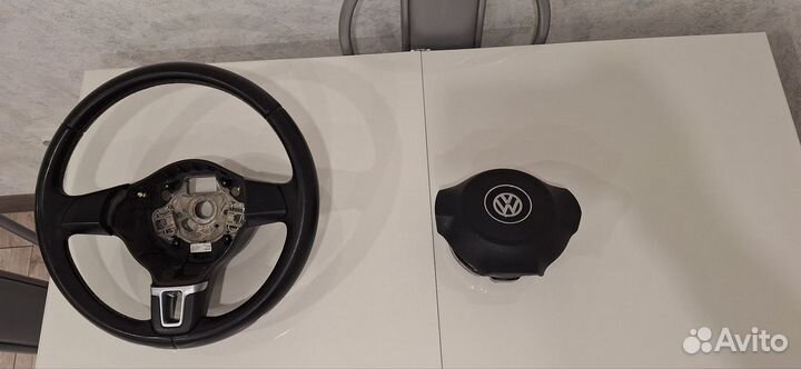 Руль с подушкой volksvagen polo