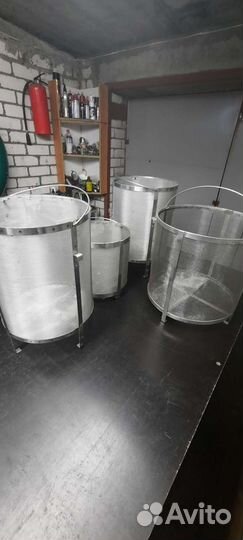 Корзина для солода 30 литров. Заторная корзина