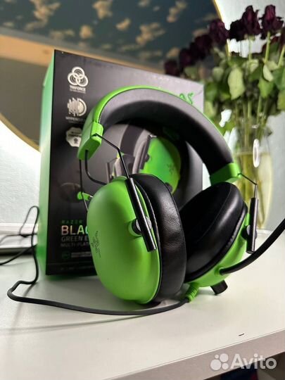 Игровые наушники Razer blackshark v2 x