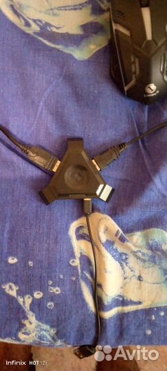 Игровая клавиатура с мышкой и одаптарам