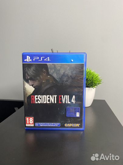 Resident evil 4 ps4 диск
