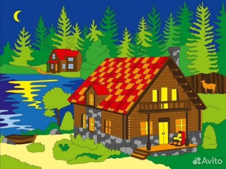 Картины по номерам 30х40 см