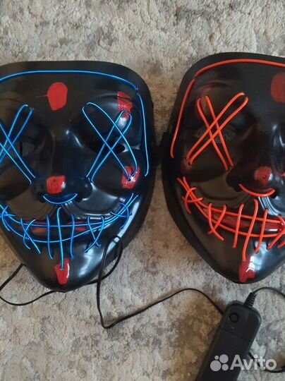 Маска неоновая