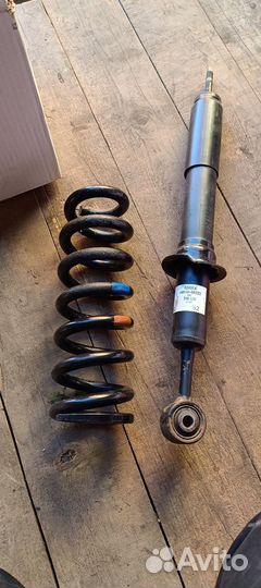 Стойка пружины рулевые prado 150