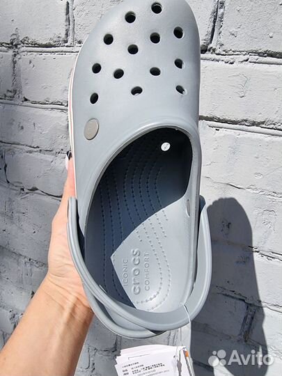 Женские кроксы на платформе Crocs Platform