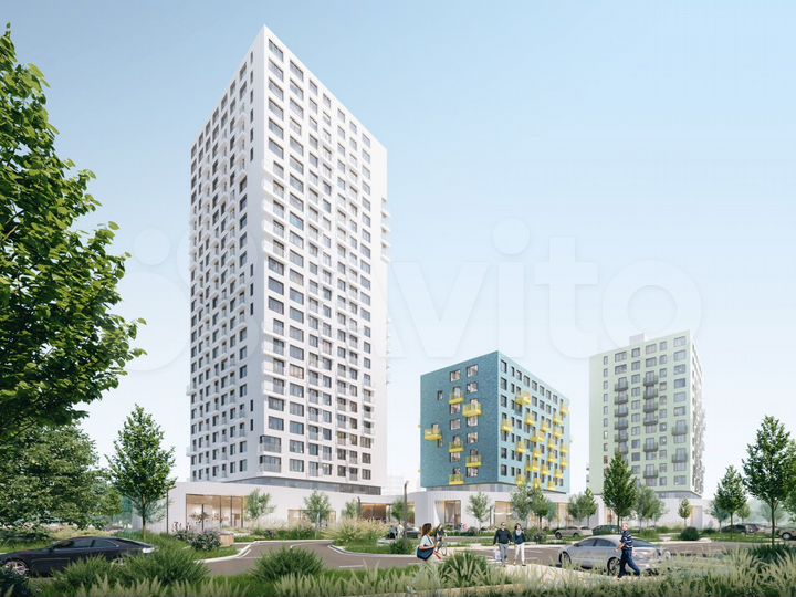 3-к. квартира, 94,4 м², 5/9 эт.