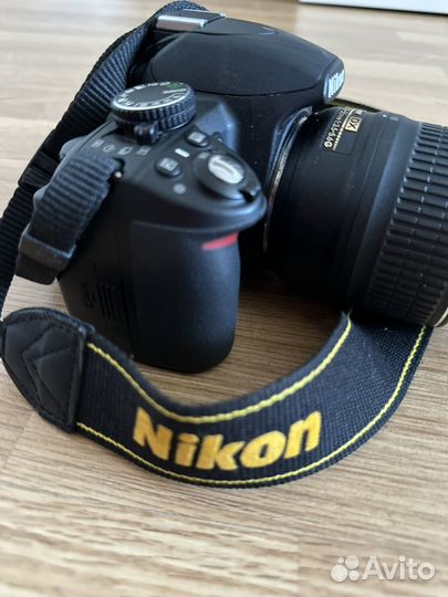 Зеркальный фотоаппарат nikon d3100
