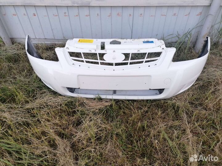 Бампер белое облако