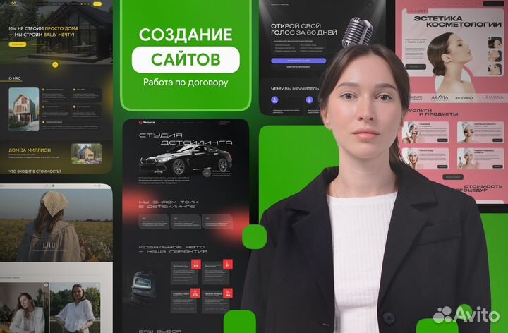 Создание сайта/Разработка сайтов/Продвижение