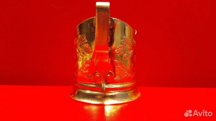 Подстаканник бык СССР