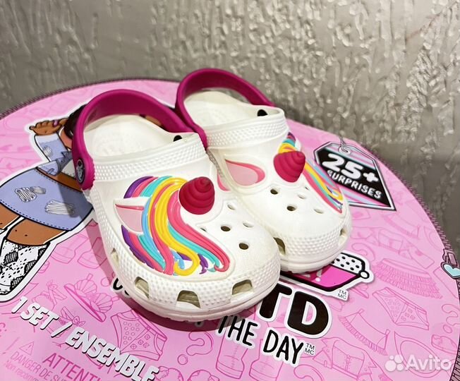 Crocs единорожки C9