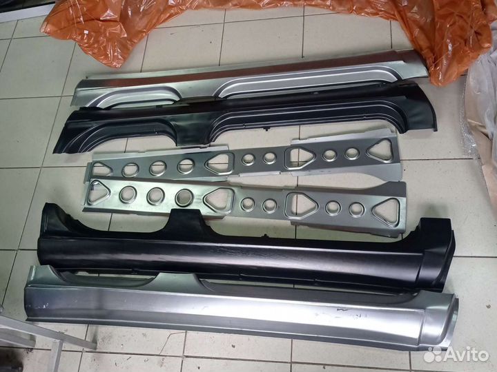 Пороги на chevrolet niva