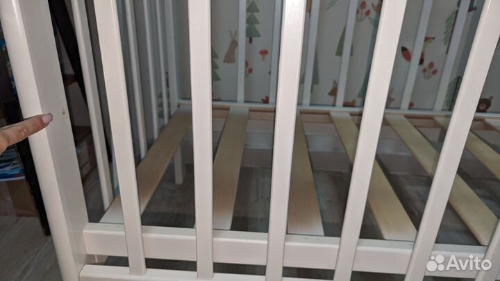 Детская кроватка манеж