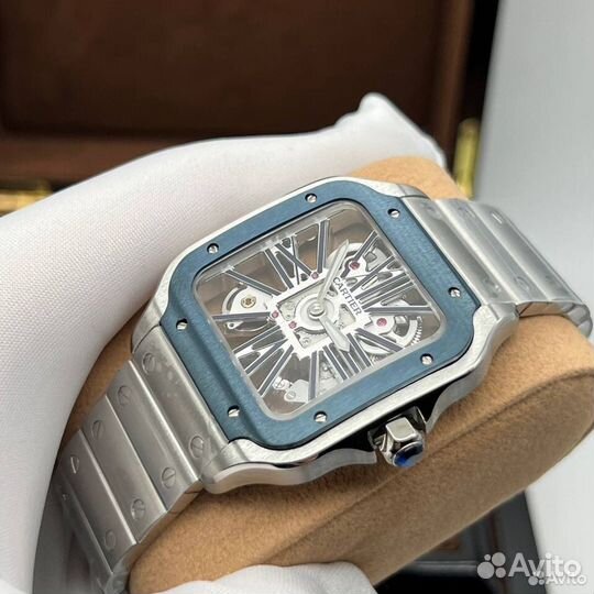 Мужские часы Cartier Santos de Cartier Skeleton