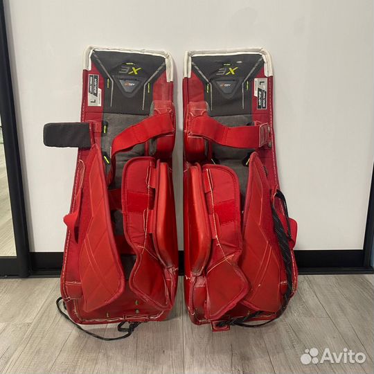 Щитки вратарские хоккейные уровень bauer 3X, PRO