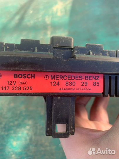 Блок управления климатом mercedes W124 E class