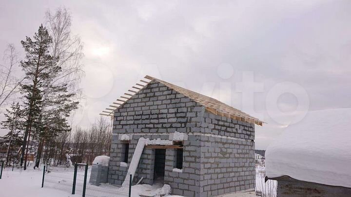 Дом 55 м² на участке 7 сот.