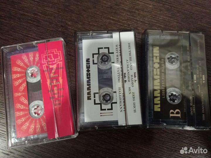 Аудиокассеты Rammstein