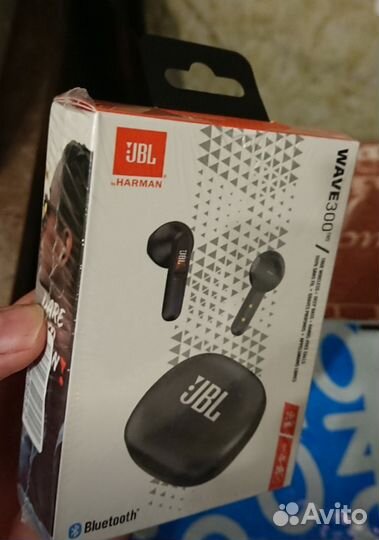 Беспроводные наушники JBL Wave 300TWS, Черный