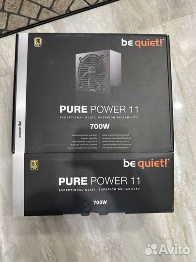 Блок питания be quiet 700w