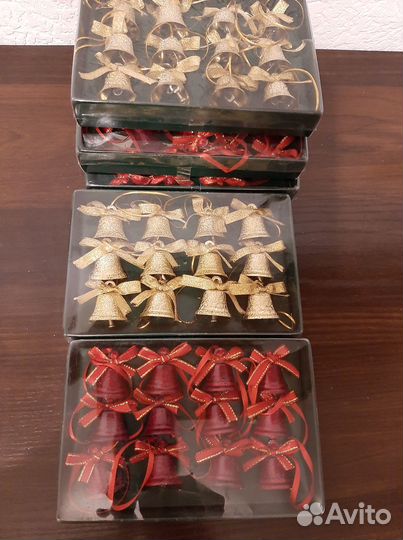 Колокольчики (игрушки новогодние)