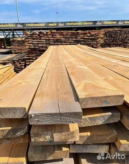 Доска обрезная 190х45х4000