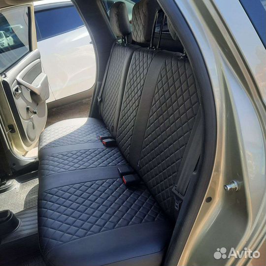 Чехлы из экокожи ромб