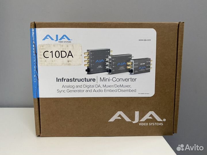 Новый преобразователь сигнала AJA C10DA