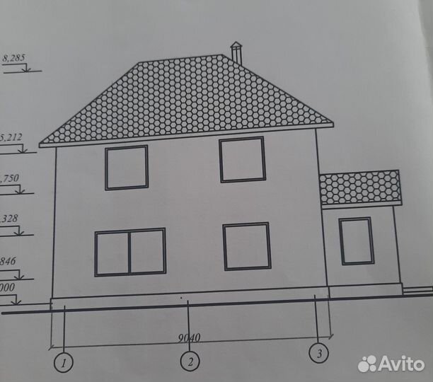 Проект двухэтажного дома