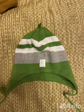 Шапка новая молния, reima шлемы желтые 52 размер