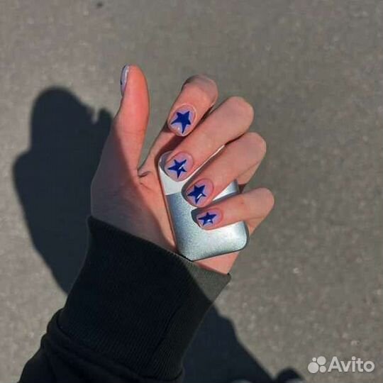 Коррекция наращённых ногтей