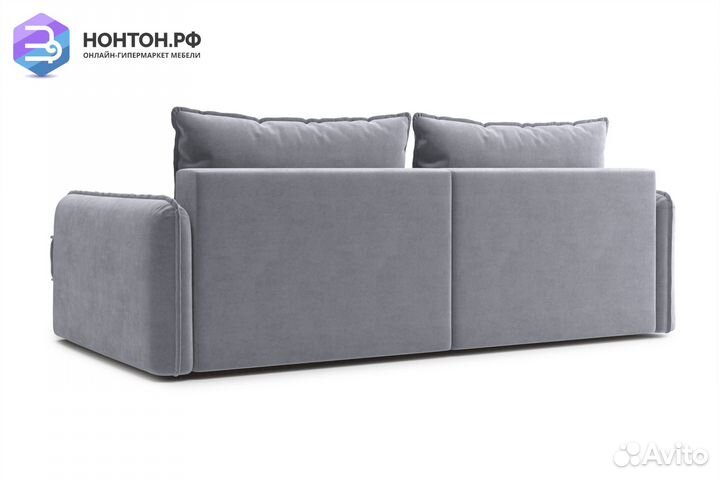 Диван угловой тик-так Антей серый