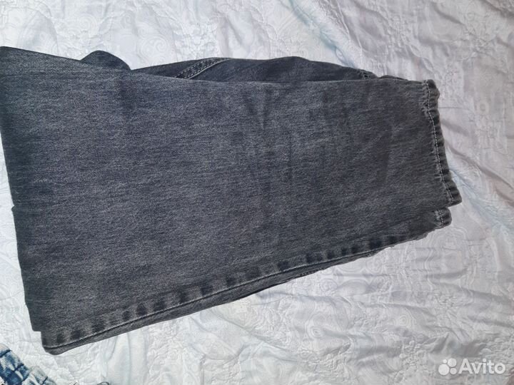 Джинсы женские широкие