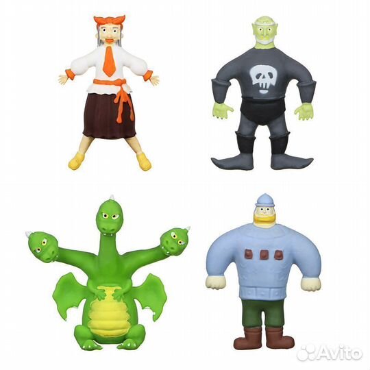 274-176 BY Игрушка-тянучка, тпр, 23х15,2см, 4 диза