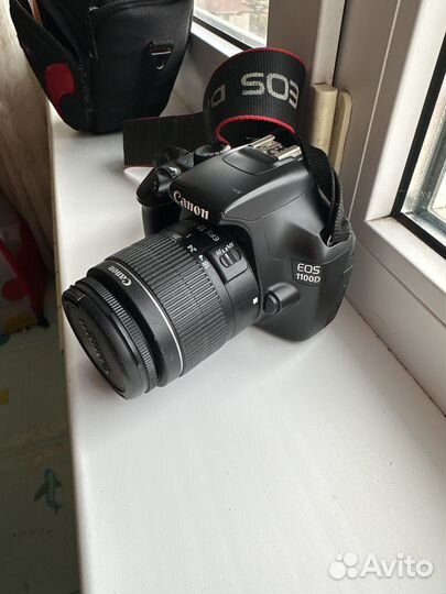 Зеркальный фотоаппарат canon 1100d