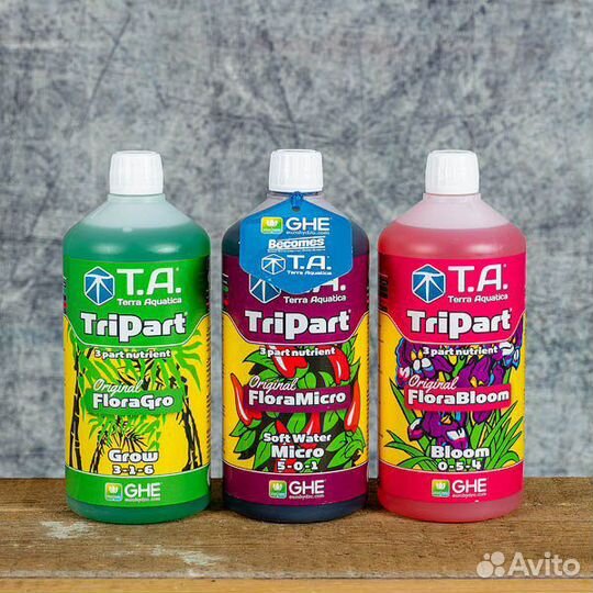 Комплект удобрений TA Tri part-1л