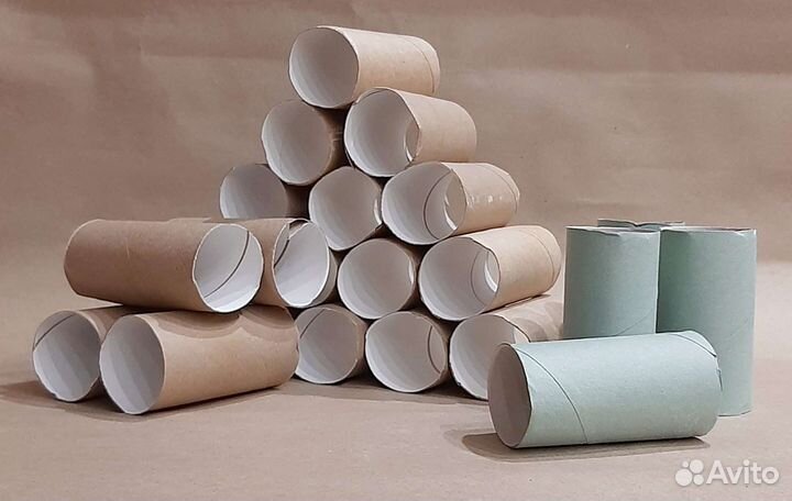 Втулки от туалетной бумаги