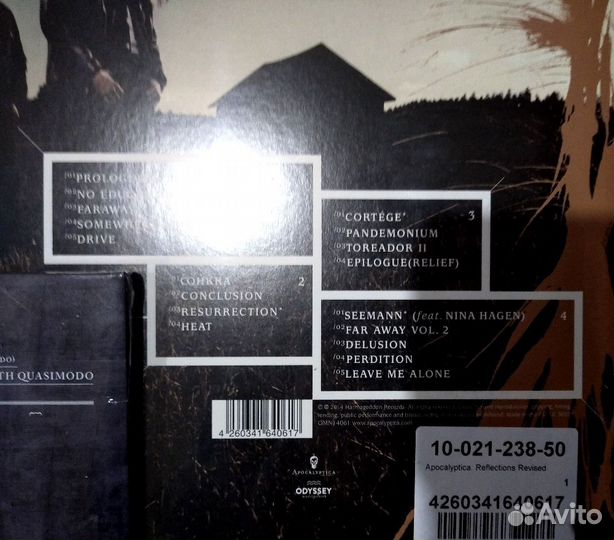 Apocalyptica (3 Album, 6 LP + 2 CD, sealed) EU