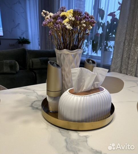 Поднос декоративный для свечей