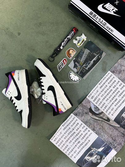 Кроссовки nike sb dunk low toyota ae86