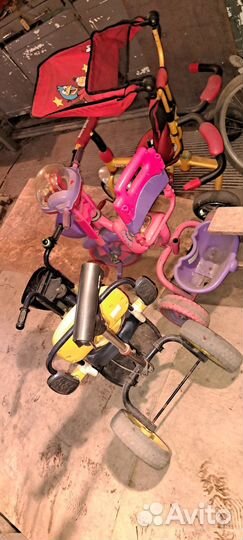 Детский трехколесный велосипед