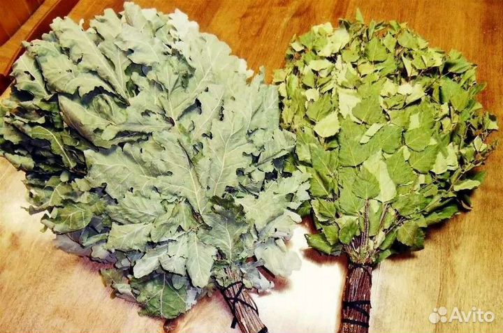 Супер веники для бани дубовые, берёзовые, пихтовые