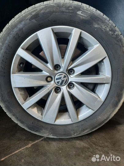 Литые диски r16 на volkswagen passat