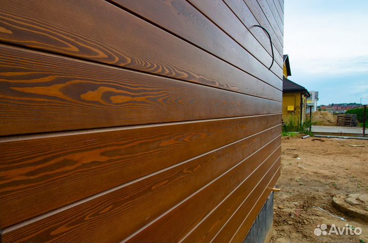 Планкен крашенный из лиственницы с доставкой