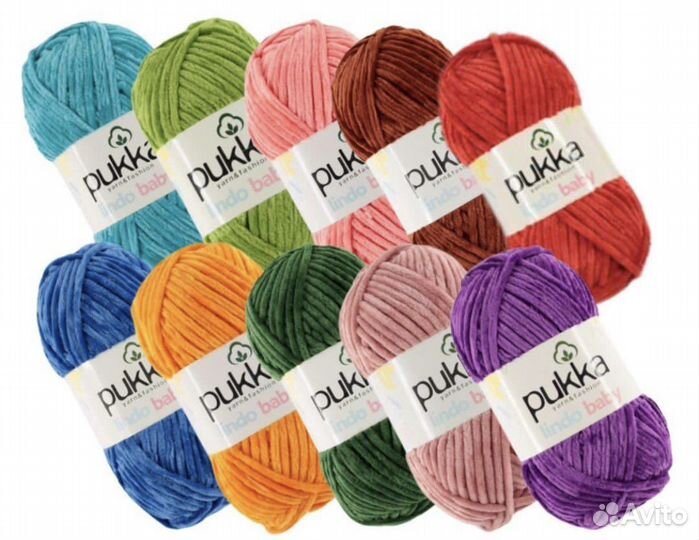 Пряжа для вязания оптом и в розницу pukka