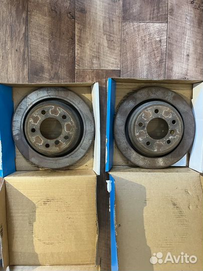 Диски тормозные задние на bmw 5 e39