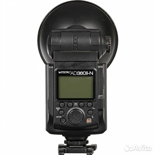 Вспышка накамерная Godox Witstro AD360II-N с батар